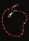 Large Coral Pocket Chain