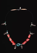 Orange Coral & Turquoise